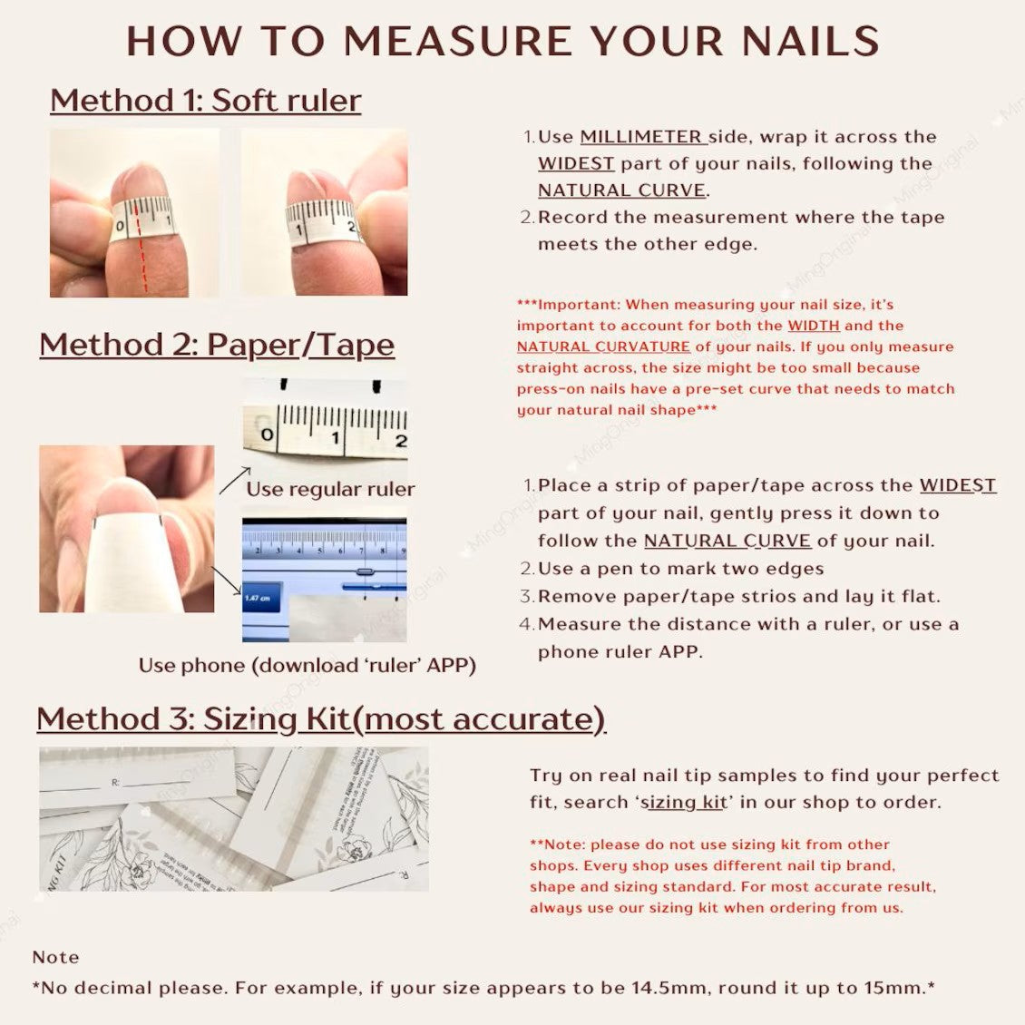 Jade Bloom Medium Almond Press-On Nails | Size Medium